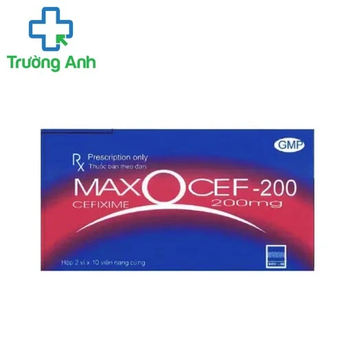 Maxocef-200 - Thuốc kháng sinh trị bệnh hiệu quả của Ấn Độ