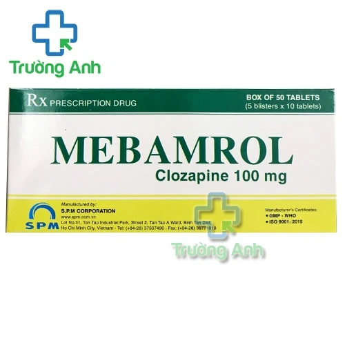 Mebamrol - Thuốc điều trị tâm thần phân liệt kháng thuốc của SPM