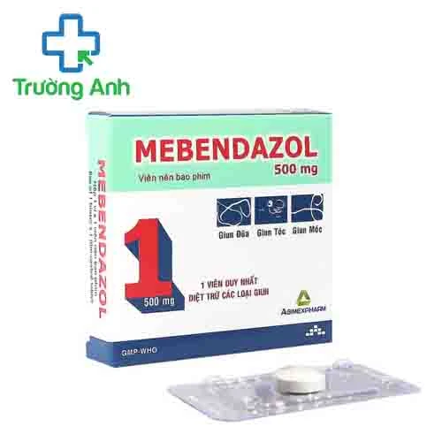 Mebendazol Agimexpharm - Thuốc tấy giun hiệu quả