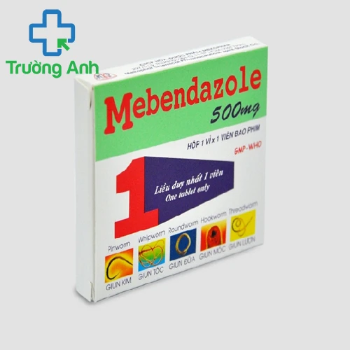 Mebendazole 500mg - Thuốc tẩy giun hiệu quả của Mekorpha