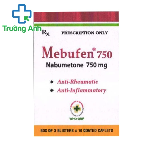 Mebufen 750 - Thuốc điều trị thoái hóa khớp và viêm khớp hiệu quả