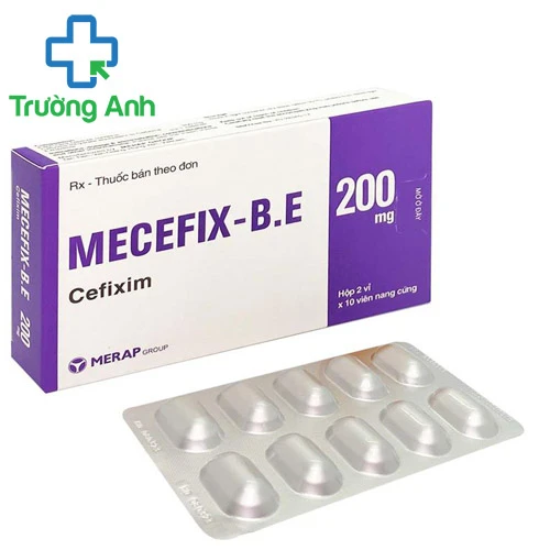 Mecefix-B.E 200mg - Thuốc điều trị nhiễm khuẩn hiệu quả của Merap