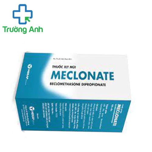 Meclonate - Thuốc xịt điều trị viêm mũi dị ứng hiệu quả của Merap