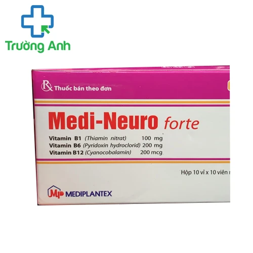 Medi-Neuro Forte - Bổ sung vitamin nhóm B giúp điều trị rối loạn thần kinh