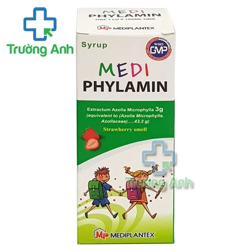 Medi Phylamin siro - Thuốc bổ giúp tăng cường sức khỏe hiệu quả