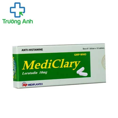 MediClary Tab.10mg - Thuốc chống dị ứng hiệu quả