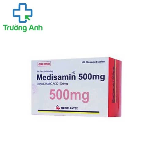 Medisamin Tab.500mg - Thuốc giúp ngăn ngừa chảy máu hiệu quả