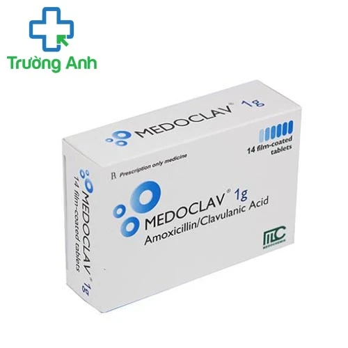 Medoclav Tab.1g - Thuốc điều trị nhiễm khuẩn hiệu quả