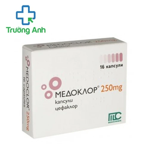 Medoclor 250mg - Thuốc điều trị nhiễm khuẩn nhạy cảm hiệu quả của CH Síp