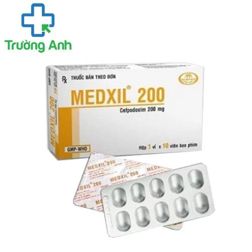 Medxil 200mg - Thuốc kháng sinh điều trị nhiễm khuẩn hiệu quả