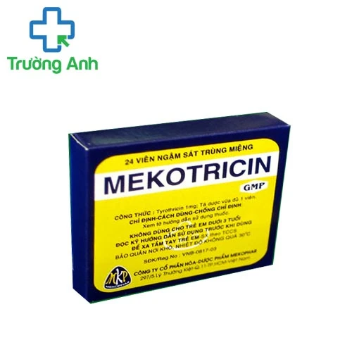 Mekotricin - Thuốc kháng sinh trị bệnh hiệu quả của Mekophar