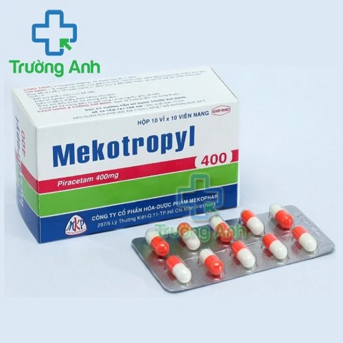 Mekotropyl 400 - Giúp điều trị các tổn thương não hiệu quả của Mekophar