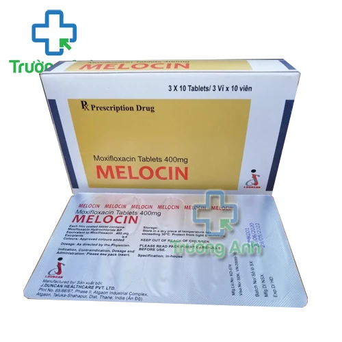 Melocin - Thuốc điều trị nhiễm khuẩn hiệu quả của Ấn Độ