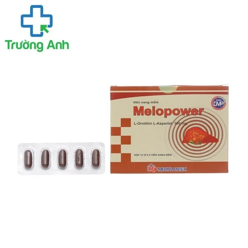 Melopower 300mg - Hỗ trợ điều trị tăng amoniac huyết hiệu quả của Mediplantex