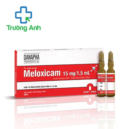 Meloxicam 15mg/1,5 ml Danapha - Thuốc điều trị viêm khớp dạng thấp hiệu quả