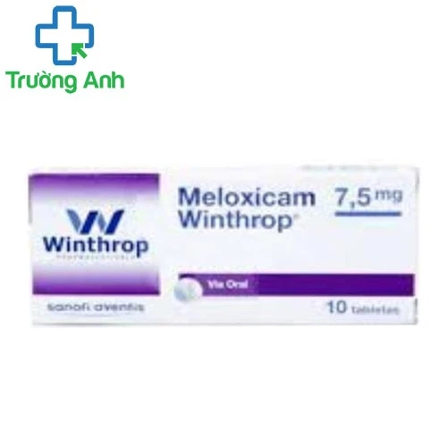 Meloxicam Winthrop 7.5mg - Thuốc chống viêm hiệu quả của Pháp