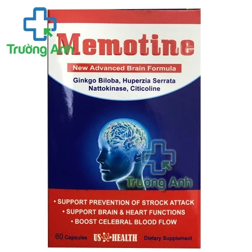 Memotine - Giúp bổ thần kinh, tăng cường tuần hoàn não hiệu quả