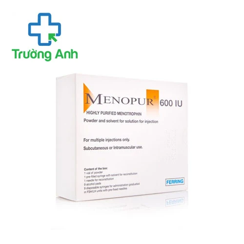 Menopur 600IU - Thuốc điều trị vô sinh hiệu quả của Đức