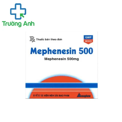 Mephenesin 500 - Giúp giảm cơn đau co thắt hiệu quả của Vacopharm