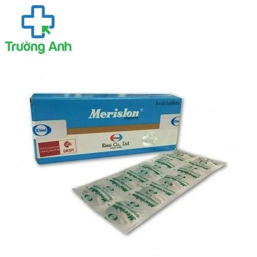 Merislon 6mg - Thuốc điều trị chóng mặt hiệu quả