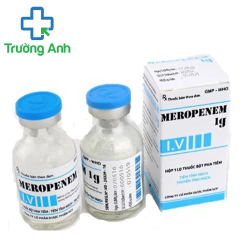 Meropenem 1g VCP - Thuốc điều trị nhiễm khuẩn hiệu quả