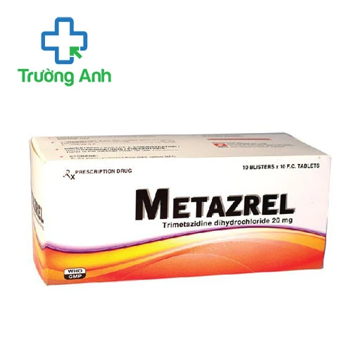 Metazrel 20mg Davipharm - Thuốc điều trị đau thắt ngực hiệu quả