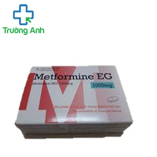 Metformine EG 1000mg - Thuốc điều trị đái tháo đường tuýp II hiệu quả