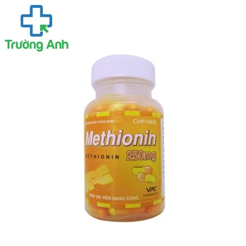 Methionin 250mg VCP - Thuốc điều trị chứng quá liều paracetamol hiệu quả