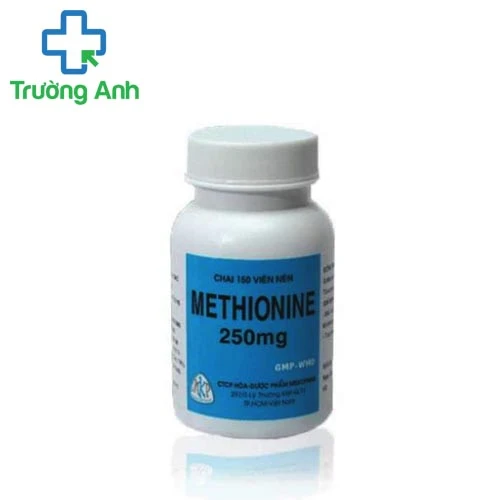 Methionin 250mg Mekophar (viên nén) - Thuốc điều trị quá liều paracetamol