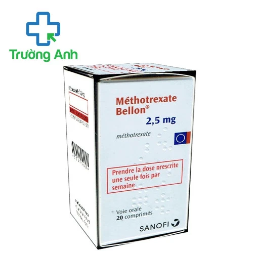 Méthotrexate Bellon 2,5mg Sanofi - Thuốc điều trị ung thư hiệu quả