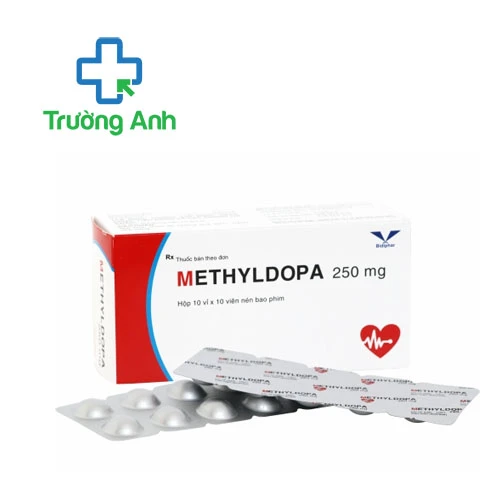 Methyldopa 250mg Bidiphar - Thuốc điều trị cao huyết áp