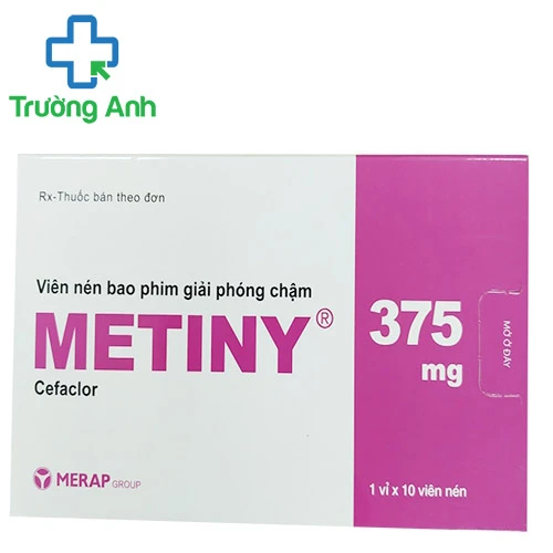 Metiny 375mg - Thuốc điều trị nhiễm khuẩn hiệu quả của Merap