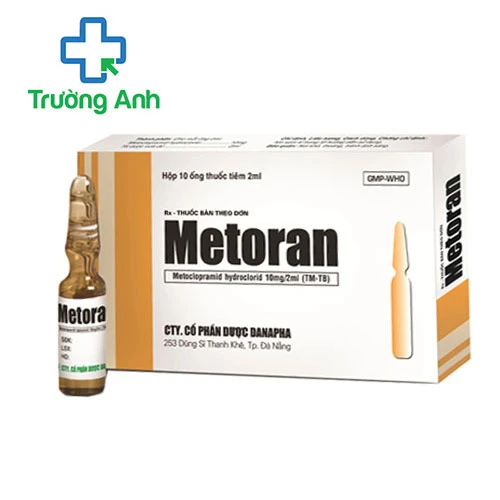 Metoran - Thuốc chống nôn, trào ngược dạ dày của Danapha