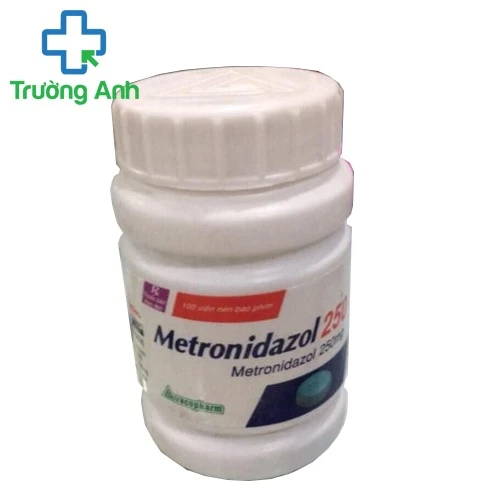 Metronidazol 250mg Vacopharm (100 viên) - Thuốc điều trị nhiễm khuẩn hiệu quả