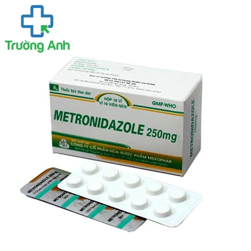 Metronidazol 250mg Mekophar - Thuốc kháng sinh trị bệnh hiệu quả