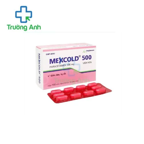 Mexcold 500 Imexpharm - Thuốc điều trị chứng đau đầu