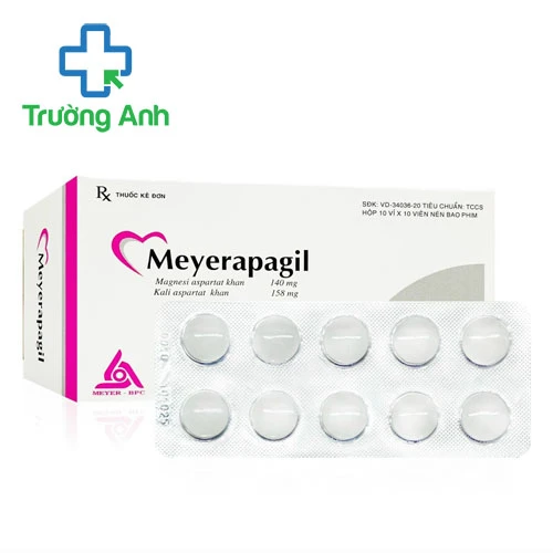 Meyerapagil Meyer-BPC - Thuốc bổ sung kali và magie hiệu quả