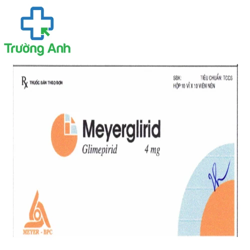 Meyerglirid - Thuốc điều trị đái tháo đường (type II) hiệu quả