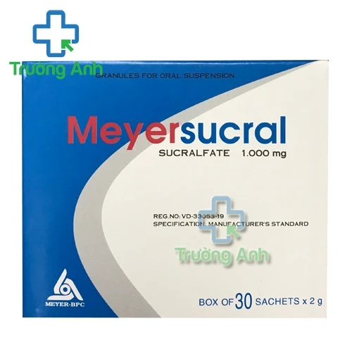 Meyersucral 1000mg Meyer-BPC - Thuốc điều trị loét dạ dày tá tràng
