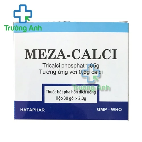 Meza-Calci - Hỗ trợ điều trị loãng xương và thiếu calci hiệu quả của Hataphar