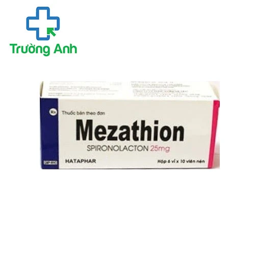 Mezathion - Thuốc điều trị tăng huyết áp, suy tim của Hataphar