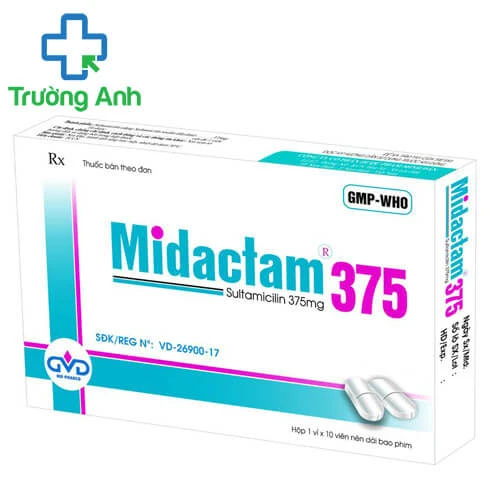 Midactam 375 - Thuốc điều trị nhiễm khuẩn hiệu quả của MD Pharco