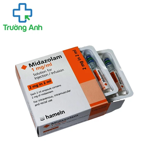 Midazolam-hameln 1mg/ml - Thuốc an thần hiệu quả của Đức