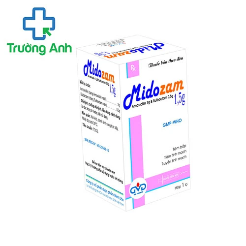 Midozam 1,5g - Thuốc điều trị nhiễm khuẩn hiệu quả của MD Pharco