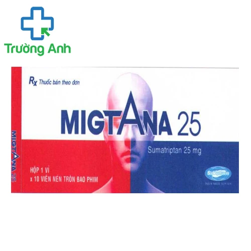 Migtana 25 - Thuốc điều trị bệnh đau nửa đầu hiệu quả