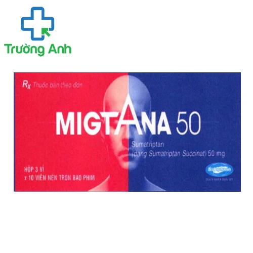 MIGTANA 50 - Thuốc điều trị bệnh đau nửa đầu hiệu quả của Sa Vi 