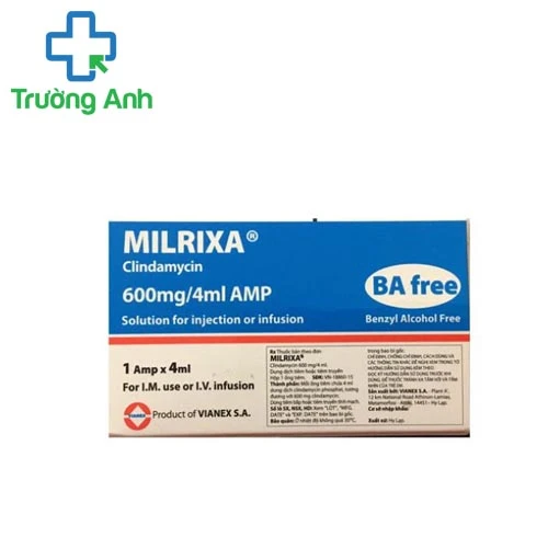Milrixa 600mg/4ml - Thuốc điều trị nhiễm khuẩn hiệu quả của Hy Lạp