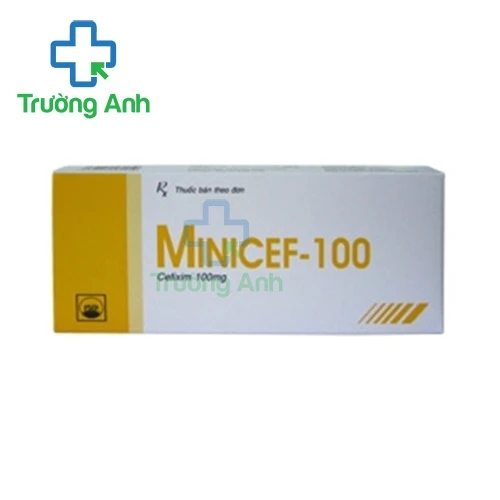 Minicef 100mg - Thuốc điều trị nhiễm khuẩn của Pymepharco