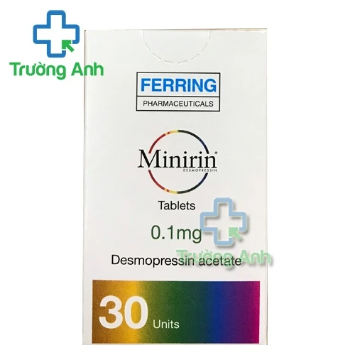 Minirin 0.1mg - Thuốc kiểm soát đái nhiều, uống nhiều hiệu quả