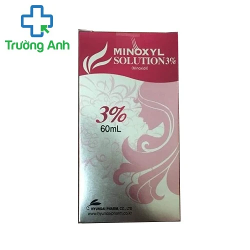 Minoxyl solution 3% - Thuốc xịt mọc tóc hiệu quả của Hàn Quốc